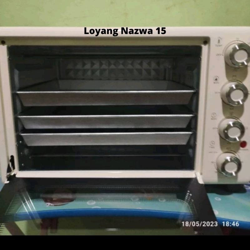 Jual Pcs Loyang Oven Listrik Advance Aov Liter Bahan Galpalum