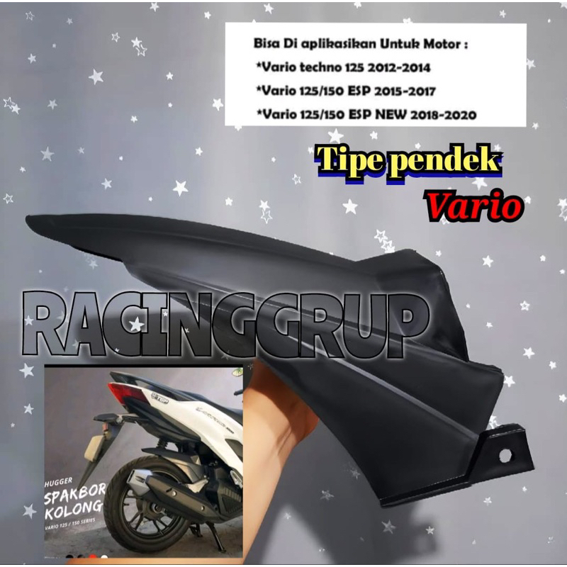 Jual SPAKBOR KOLONG HUGGER VARIO NEW 110 125 150 OLD HONDA MODEL