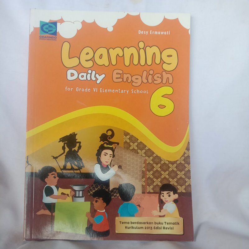 Jual Buku Learning Daily English For Grade Vi Untuk Siswa Sd Kelas