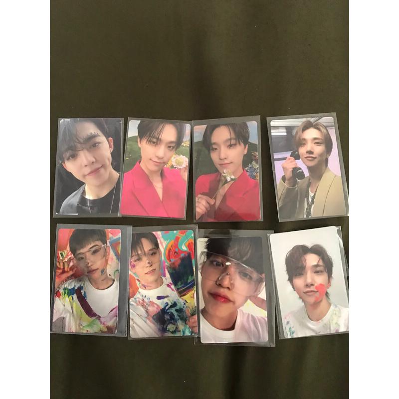 Jual Wts Pc Photocard Seventeen Scoups Pioneer Dino Bunga Sector