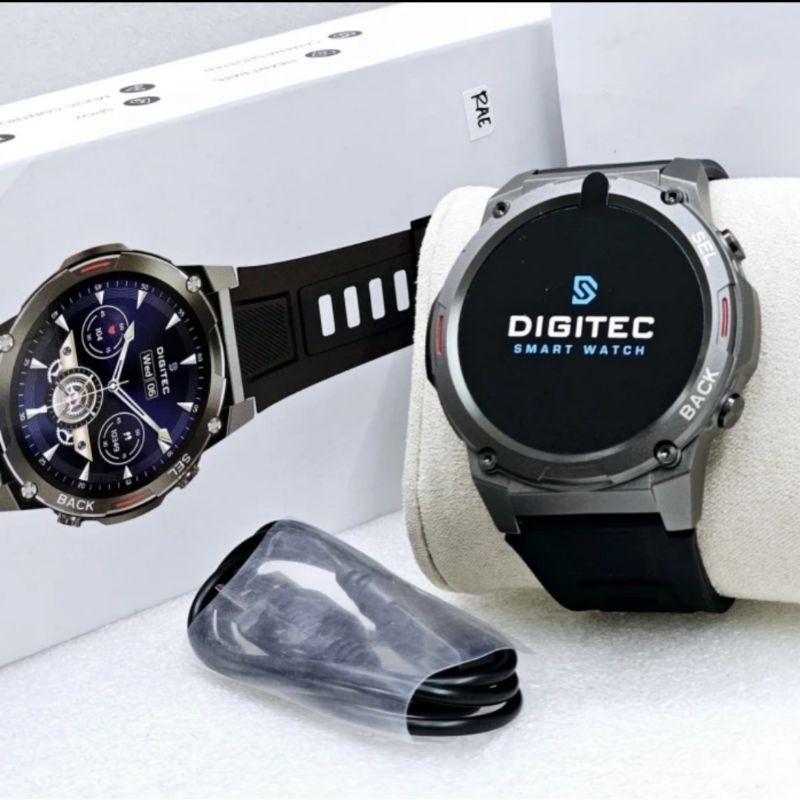 Jual Jam Tangan Digitec Smart Watch EXPLORA Original DG SW Hitam