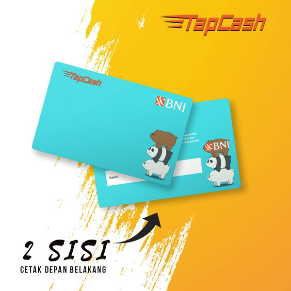 Jual Custom Print Kartu Tapcash Bni Shopee Indonesia