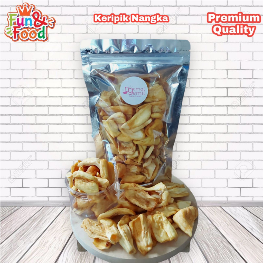 Jual Keripik Nangka Kripik Buah Jackfruit Chips Renyah Garing Kualitas