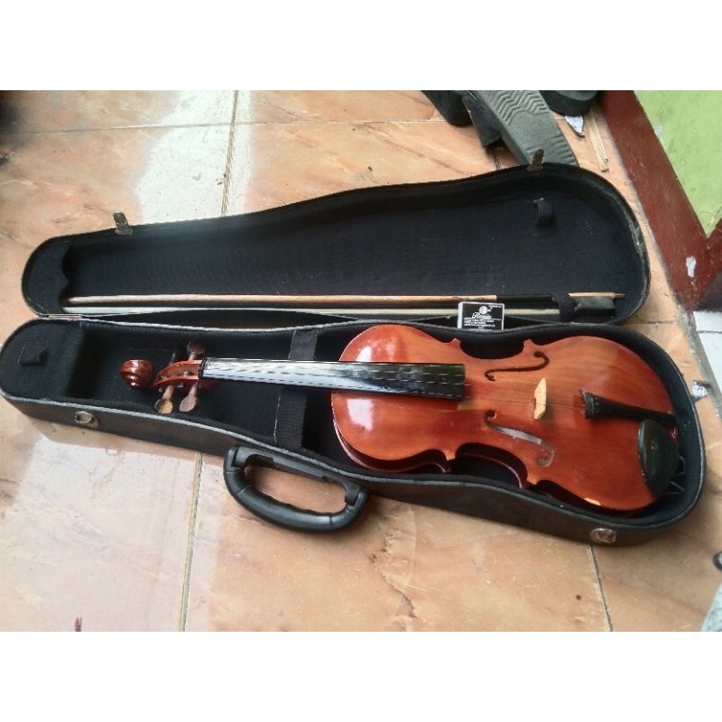 Jual Biola Ukuran Merek Antonius Stradivarius Med In Germany Bonus