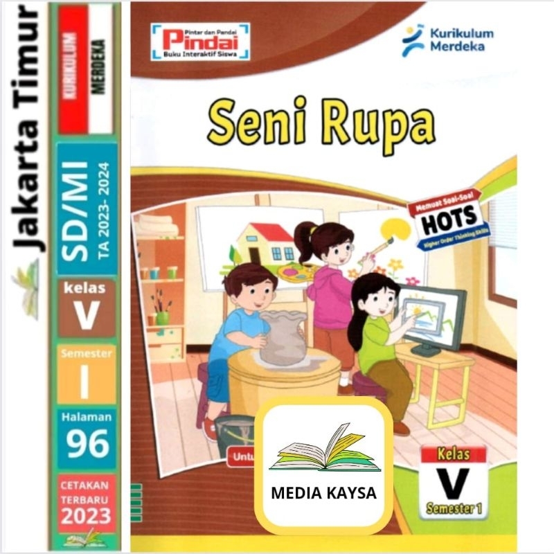 Jual LKS Pindai SD MI Kelas 5 Semester 1 Dan 2 Kurikulum Merdeka TA