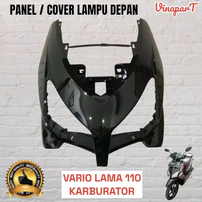 Jual Cover Front Panel Tameng Lampu Depan Vario Karbu Lama Kvb