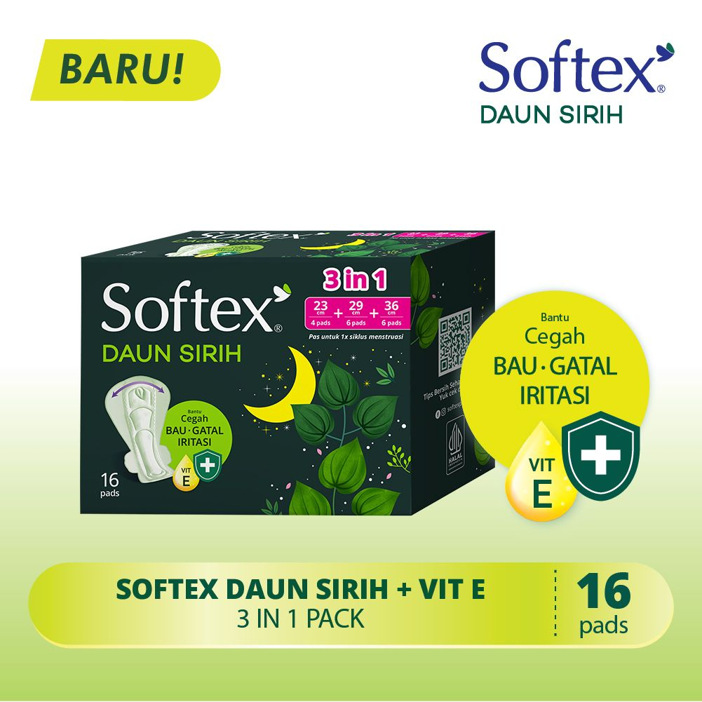 Jual Softex Daun Sirih In Pack Pembalut Pcs Shopee Indonesia