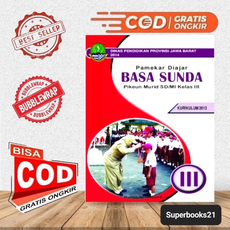 Jual BUKU PAMEKAR DIAJAR BASA SUNDA PIKEUN MURID SD MI KELAS 3 Shopee