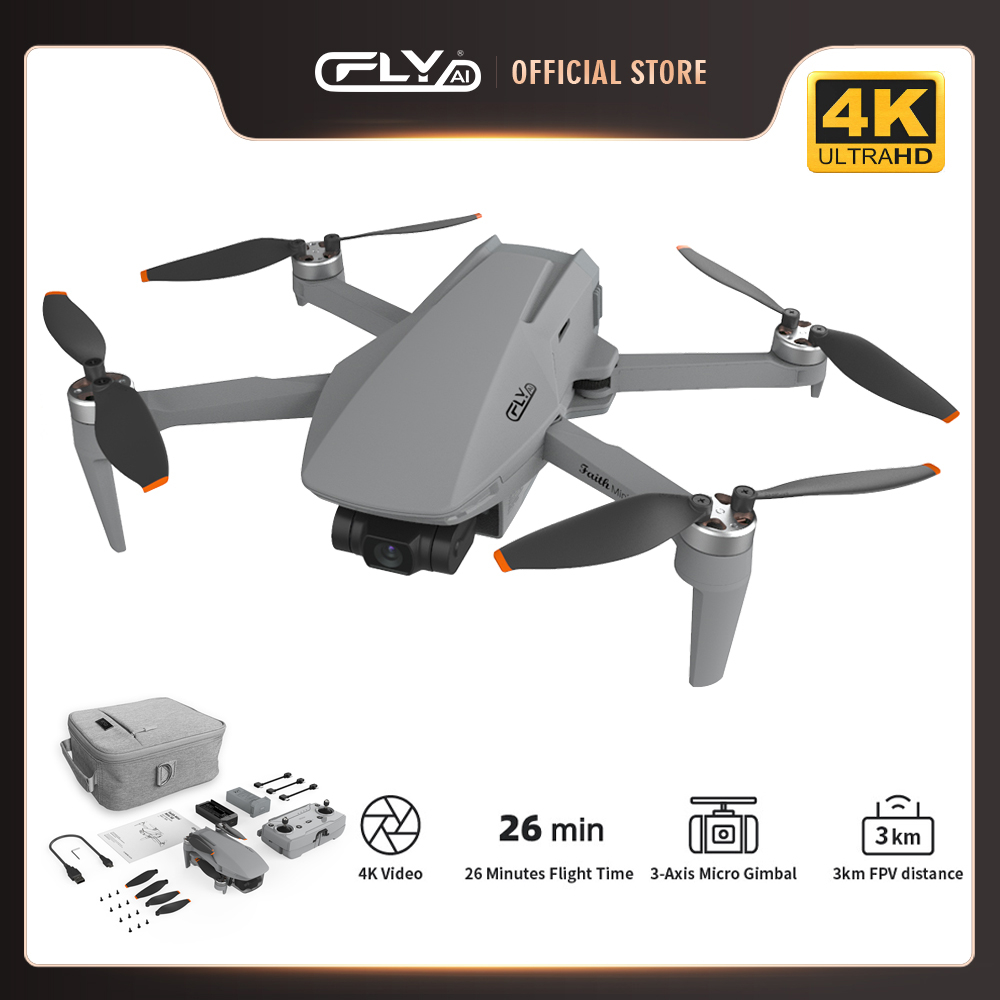 Jual C FLY CFLY Faith Mini 3KM WiFi FPV Drone With 3 Axis Gimbal 4K