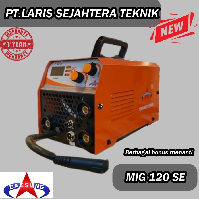 Jual Mesin Las Daesung MIG 120SE Gasless Trafo Las CO2 Shopee Indonesia