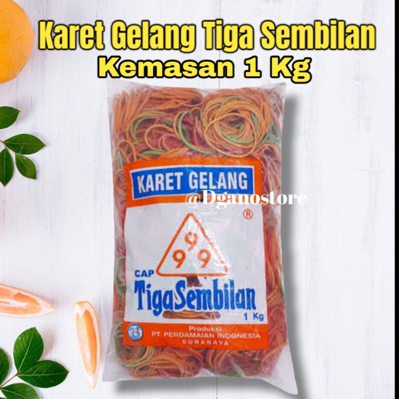 Jual Karet Gelang Cap Tiga Sembilan Kemasan Kg Shopee Indonesia