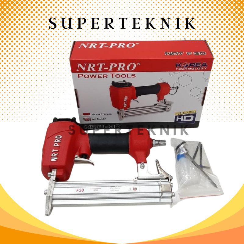 Jual Air Nailer F 30 NRT PRO Mesin Paku Tembak Staples Gun Air