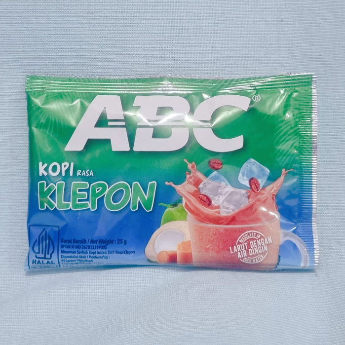 Jual ABC Kopi Rasa Klepon 1 Renteng Isi 10 Pcs Shopee Indonesia