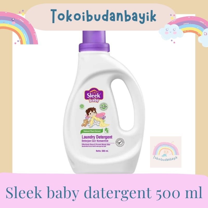 Jual Sleek Baby Laundry Detergent 500ml BOTOL Shopee Indonesia