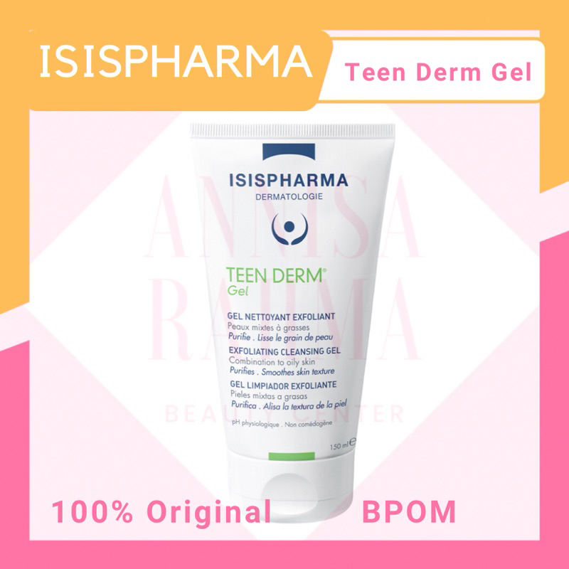 Jual Isispharma Teen Derm Gel Ml Ml Shopee Indonesia