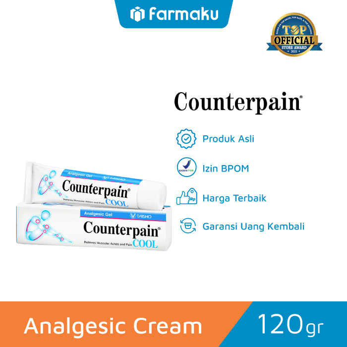 Jual Counterpain Cool Gel 120 Gr Shopee Indonesia