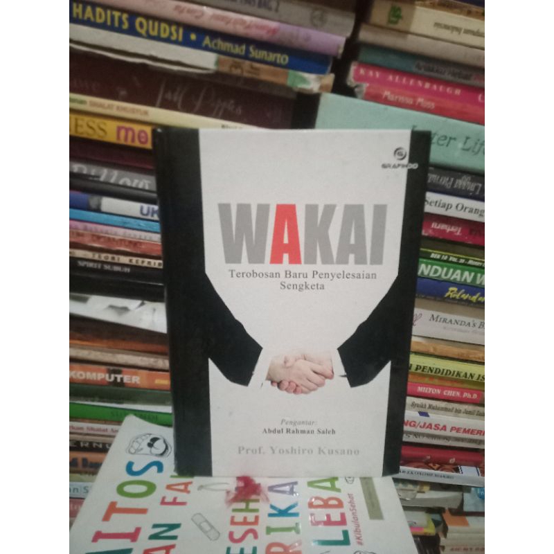 Jual BUKU ASLI WAKAI TEROBOSAN BARU PENYELESAIAN SENGKETA ABDUL RAHMAN