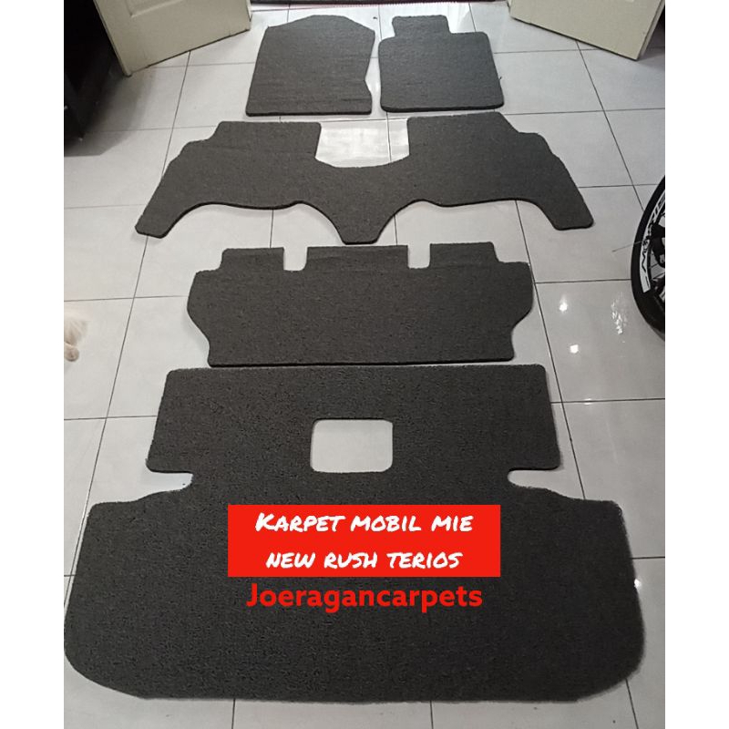 Jual KARPET MOBIL MIE NEW RUSH TERIOS FULL BAGASI Shopee Indonesia