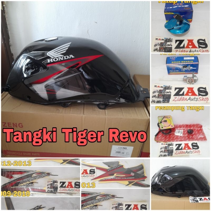 Jual Tangki Honda Tiger New Revo Tirev Kondisi Baru Hitam Bukan Seken