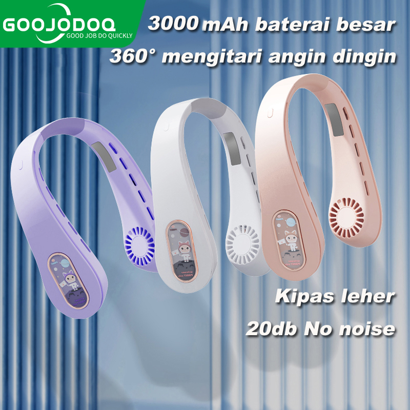 Jual Goojodoq Mah Kipas Angin Gantung Leher Kipas Angin Portable