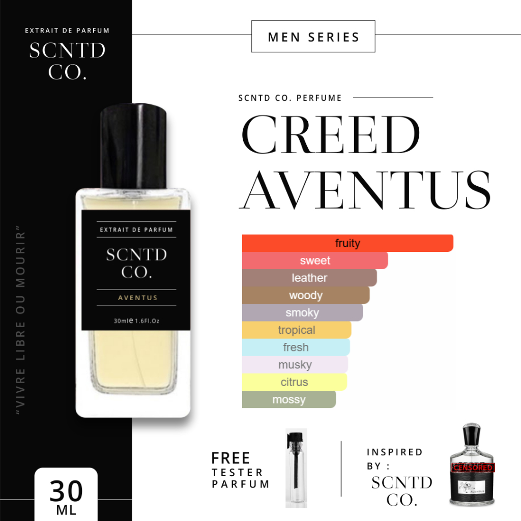 Jual Parfum Creed Aventus By Scntd Co Free Tester Parfum Shopee