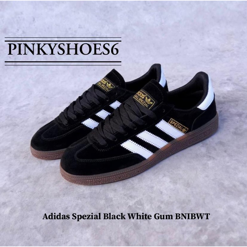 Jual Sepatu Adidas Handball Spezial Black White Bnibwt Shopee Indonesia