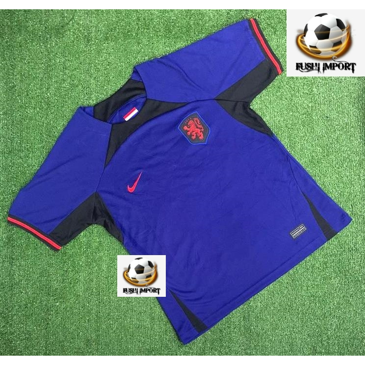 Jual Jersey Baju Bola Belanda Away Full Patch EURO 2022 2024 Grade Ori