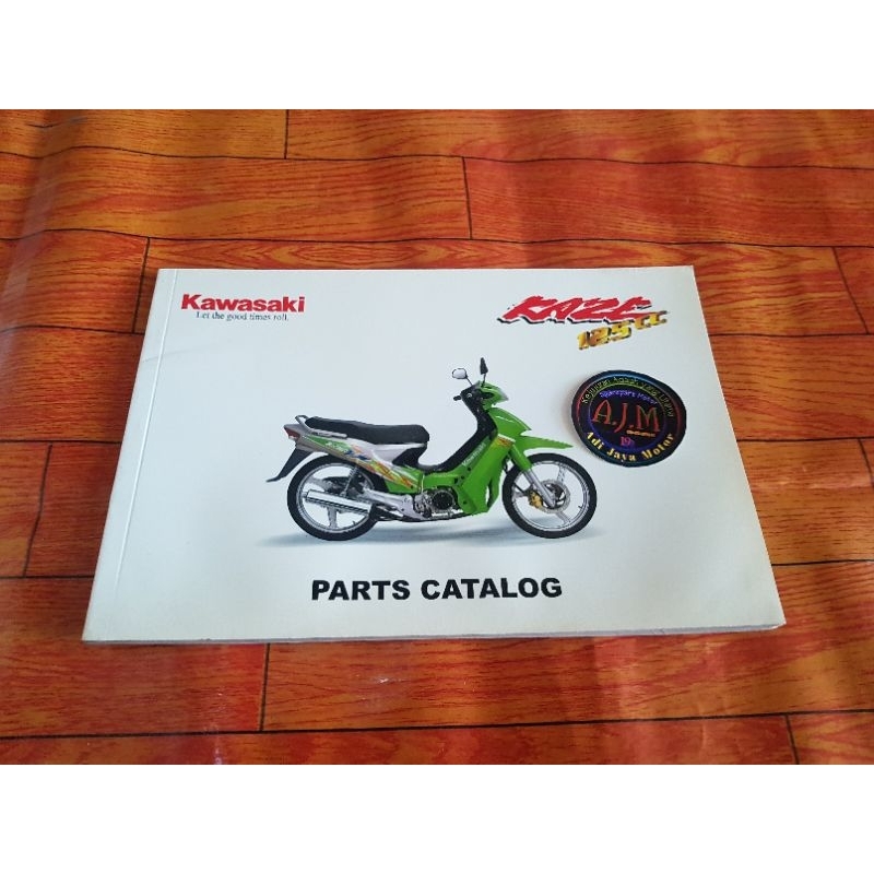 Jual Buku Part Catalog Katalog Copian Kaze 125 Shopee Indonesia