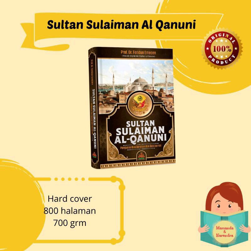 Jual Sultan Sulaiman Al Qanuni Penguasa Dua Daratan Dan Dua Lautan