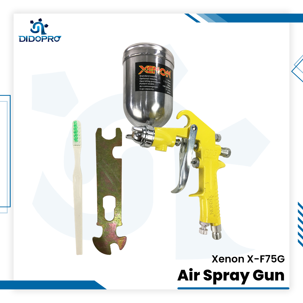 Jual Spray Gun Spraygun XENON F75 Air Spray Gun F75 Gravity XENON