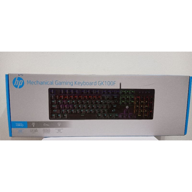 Jual KEYBOARD HP GAMING GK100F RGB BLUE SWITCH MECHANICAL KEYBOARD