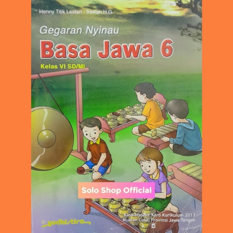 Jual Buku Basa Jawa Sd Gegaran Nyinau Basa Jawa Sd Mi Kelas Vi