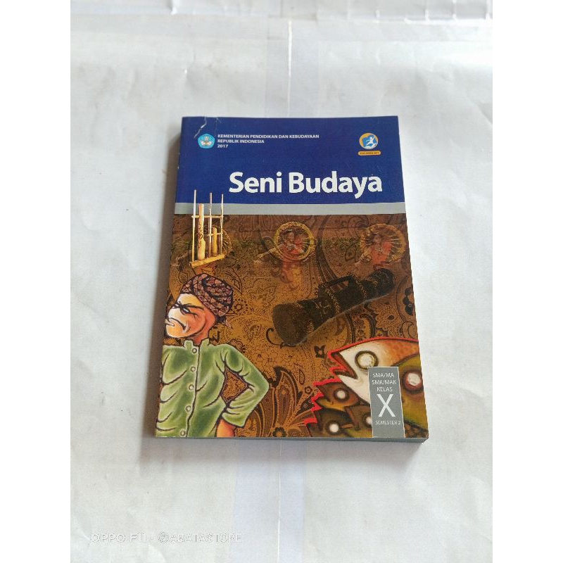 Jual BUKU SENI BUDAYA SMA SMK KLS X K13 SEM 2 REVISI 2017 DIKNAS