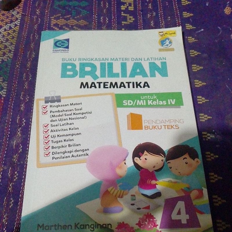 Jual Buku Ringkasan Materi Dan Latihan Brilian Matematika Kelas Sd