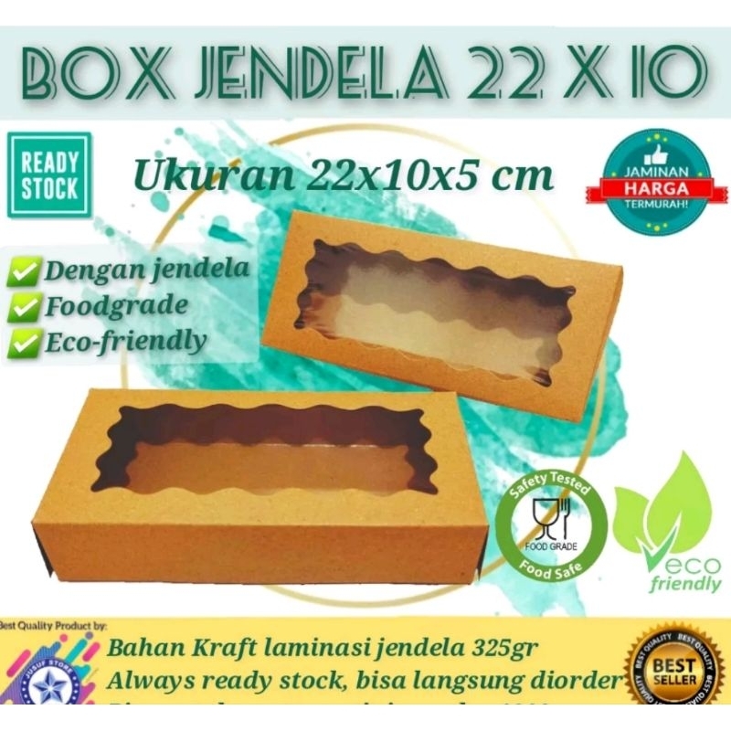 Jual Dus Brownies 1lembar Box 22x10x5 Dus Brownies 20x10x5 22x11x5