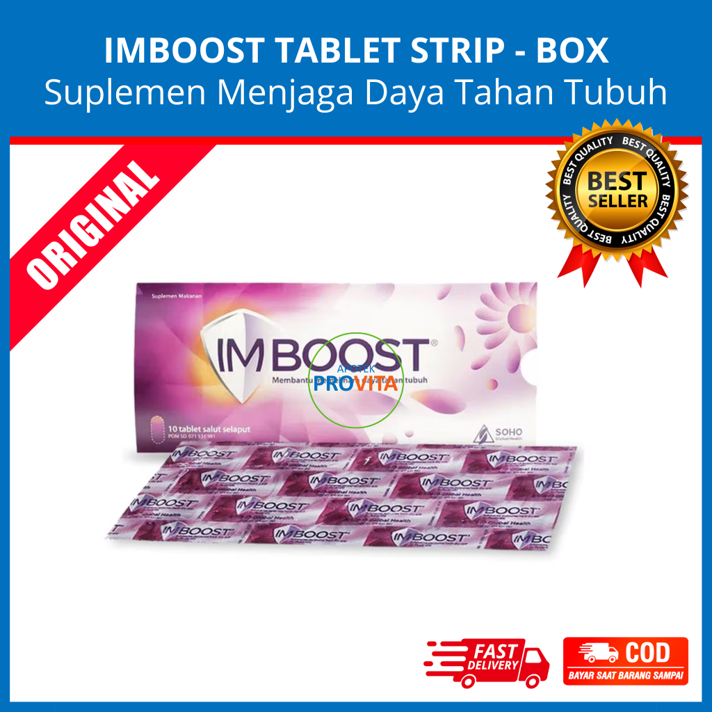 Jual Imboost Tablet Strip Tablet Box Tablet Suplemen Daya