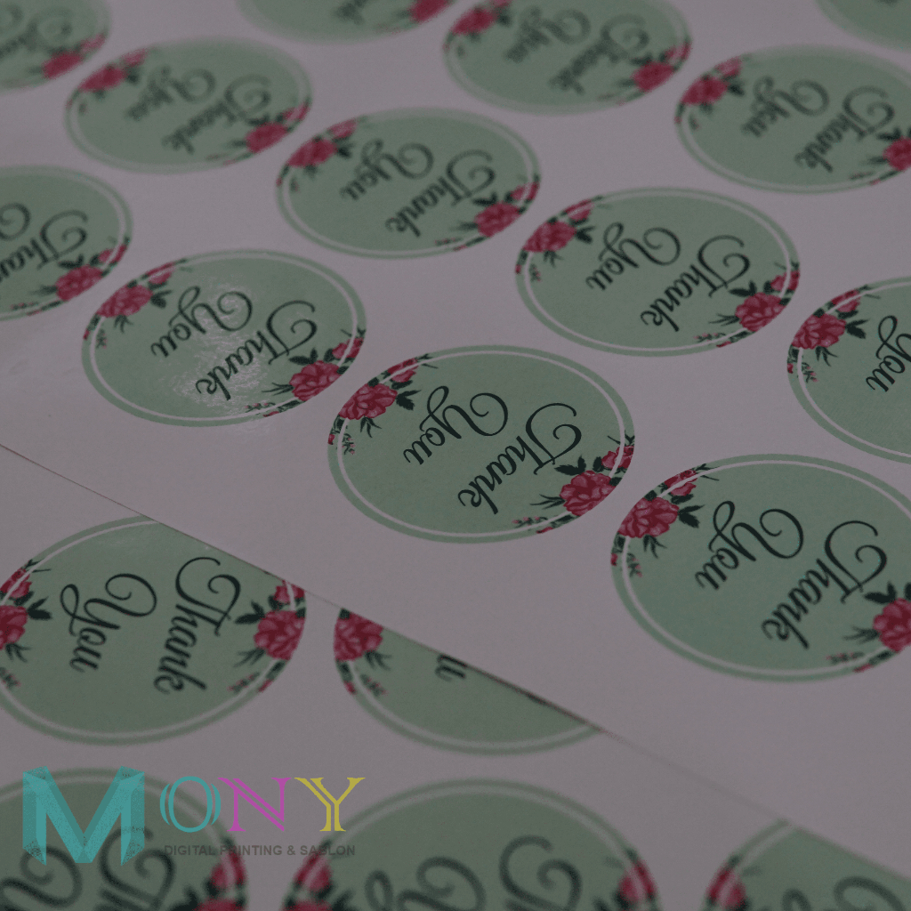 Jual Cetak Sticker Bontak A Print Sticker Label Shopee Indonesia