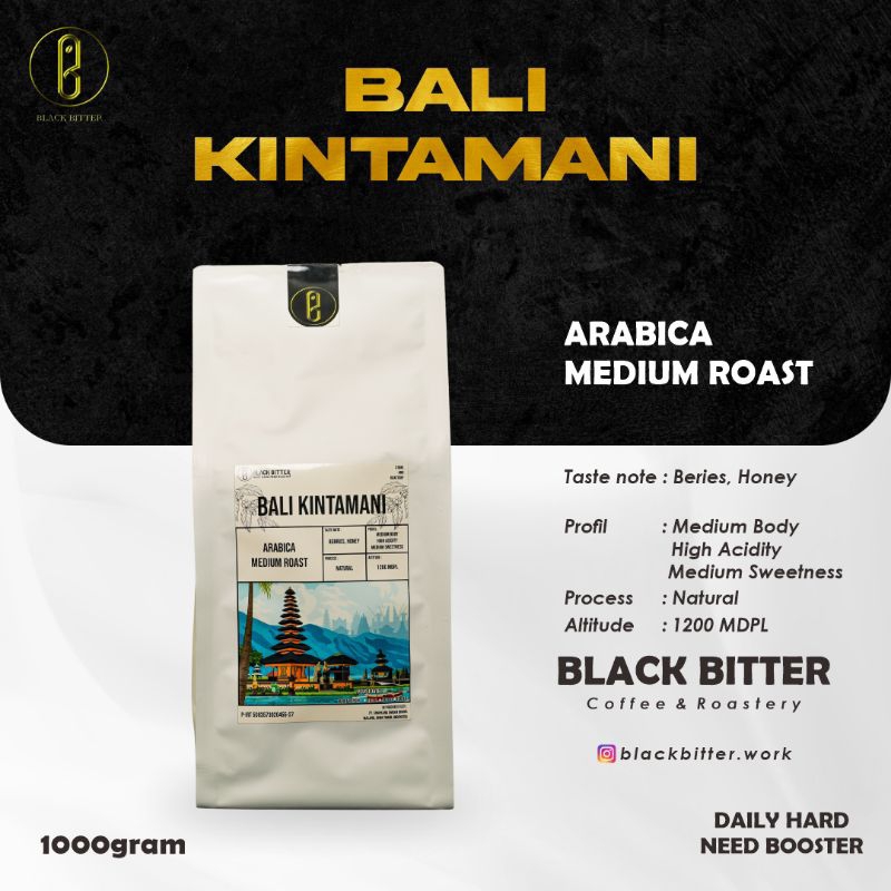 Jual Kopi Arabika Bali Kintamani 1kg Biji Dan Bubuk Arabica Original