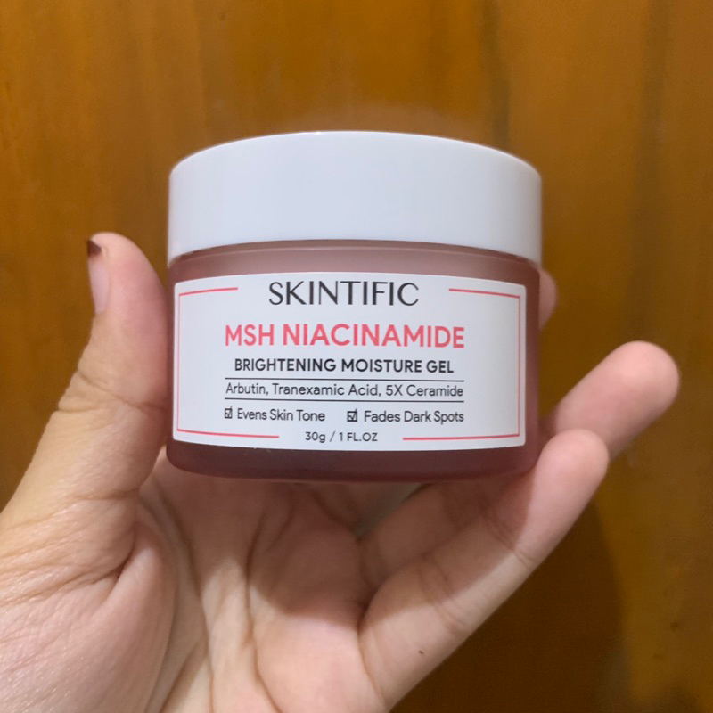 Jual SKINTIFIC MSH Niacinamide Brightening Moisturizer Glowing Gel