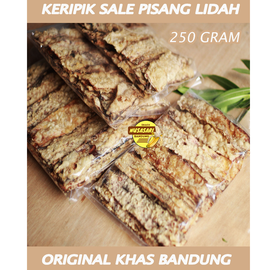 Jual Sale Pisang Lidah Khas Bnadung 250 Gr Shopee Indonesia