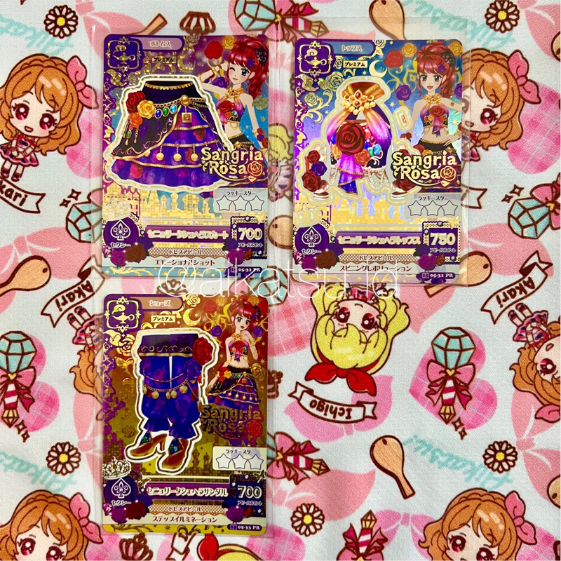 Jual Kartu Aikatsu Jepang Premium Senorita Shehera Set No Acc Shopee