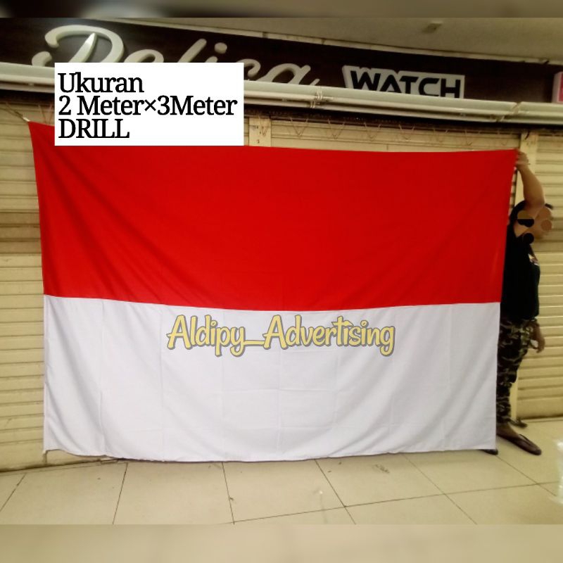 Jual Ready Stok Bendera Merah Putih Ukuran 2meter 3meter Berbahan