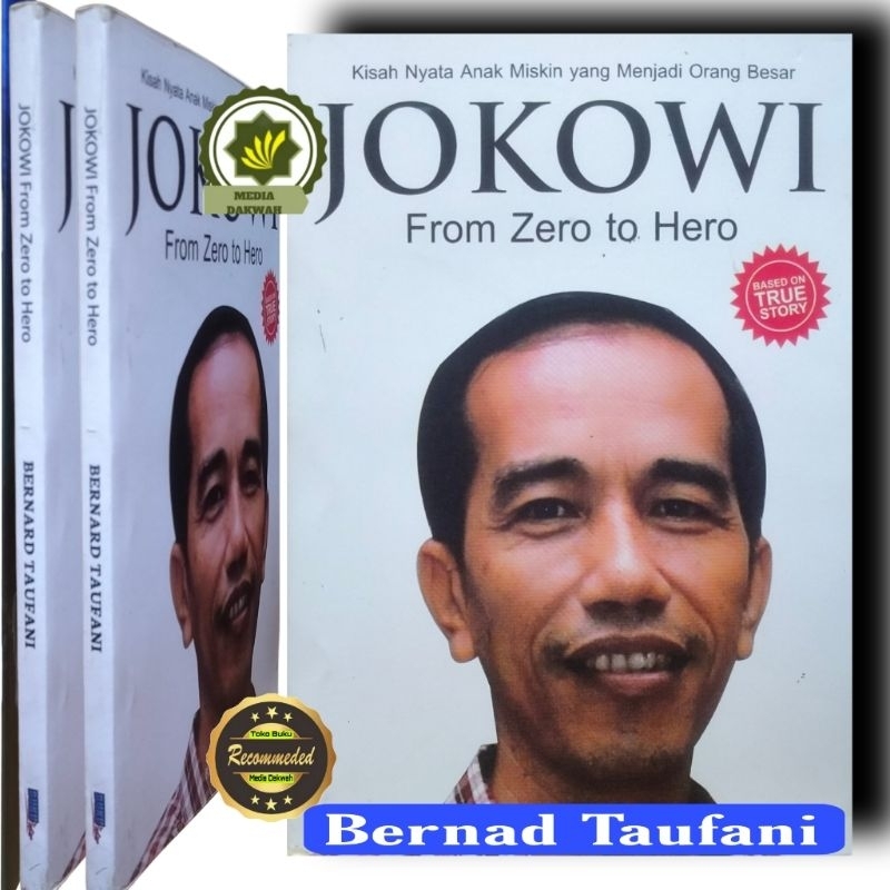 Jual Buku BIOGRAFI Presiden Jokowi JOKOWI From ZERO To HERO Kisah