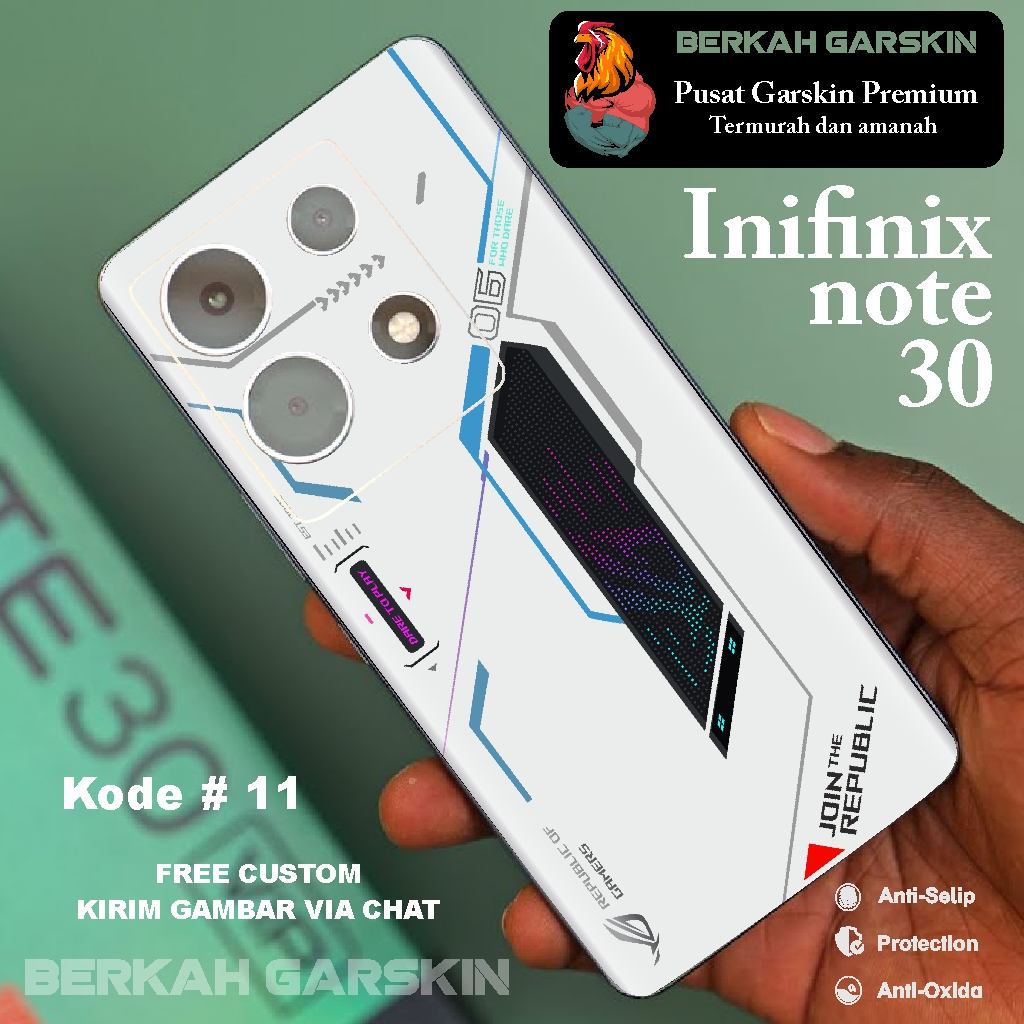 Jual Isi Pcs Garskin Protector Skin Infinix Note Series Kode