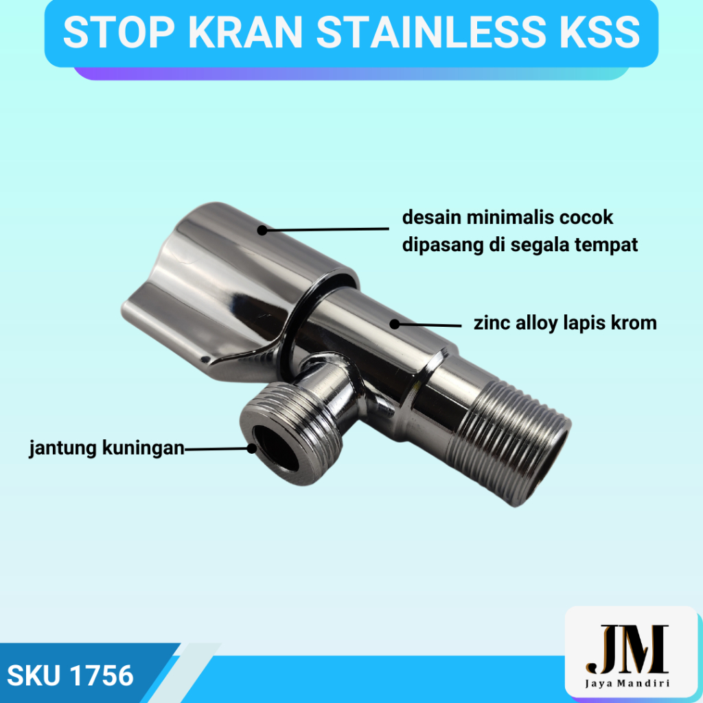 Jual STOP KRAN Toilet Keran Shower Bidet Wastafel 1756 Shopee Indonesia