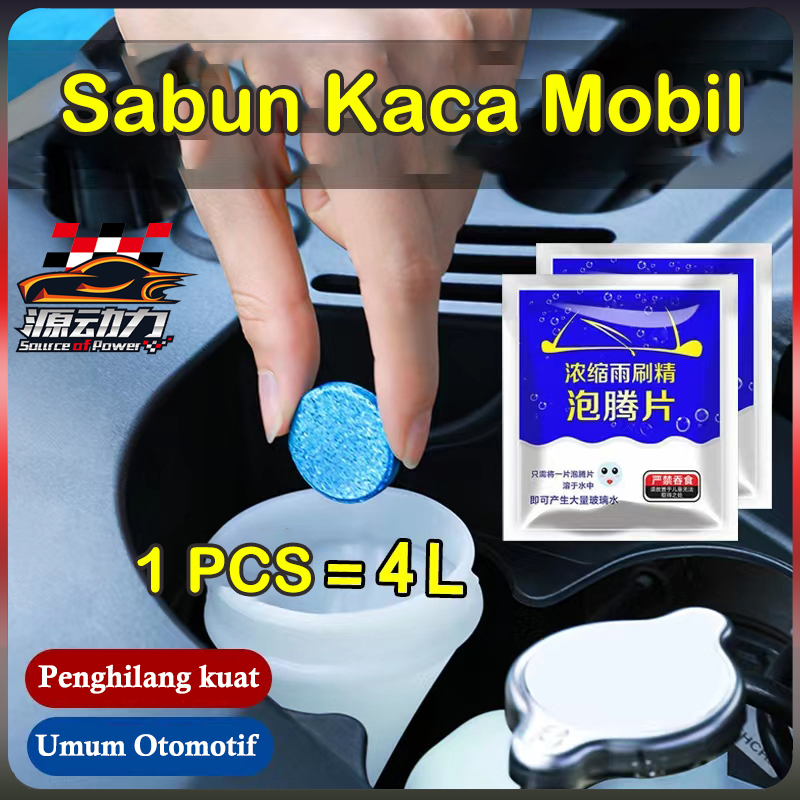 Jual Tablet Air Wiper Sabun Wiper Pembersih Kaca Mobil Pembersih