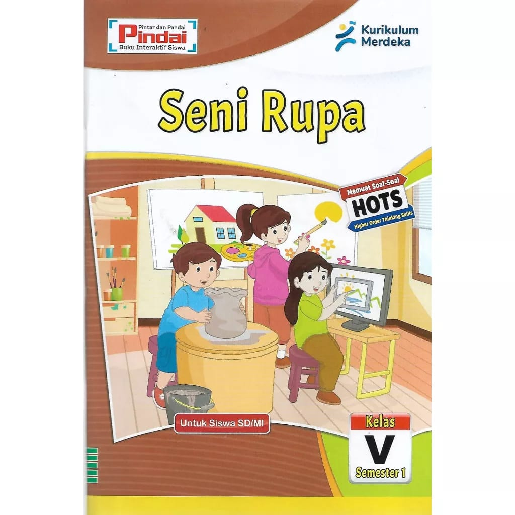 Jual Buku Lks Seni Rupa Kurikulum Merdeka Kelas Sd Mi Semester