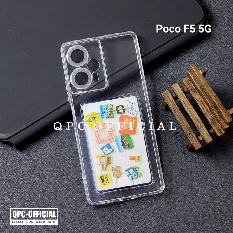 Jual Poco F G Card Case Bening Slot Kartu Case Poco F G Shopee