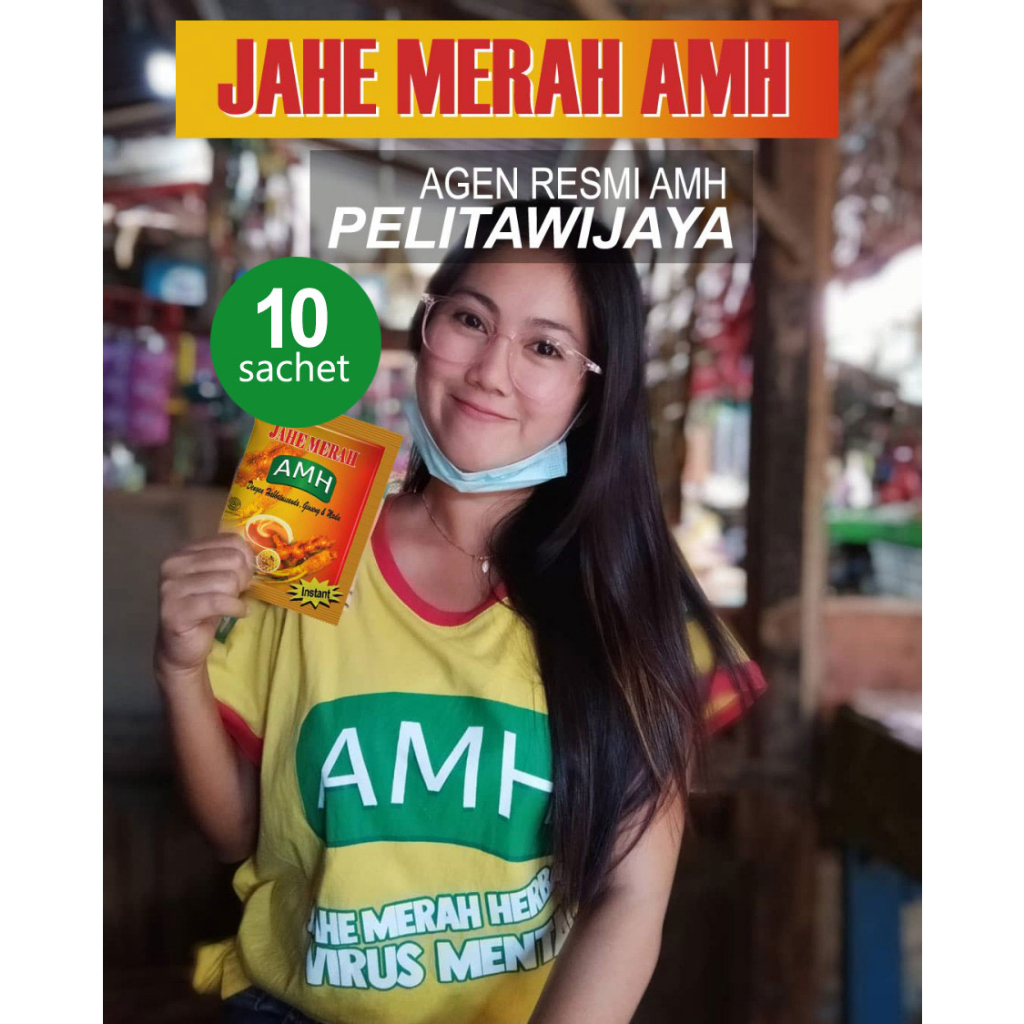 Jual Agen Distributor Jahe Merah Amh Renceng Minuman Kesehatan Herbal