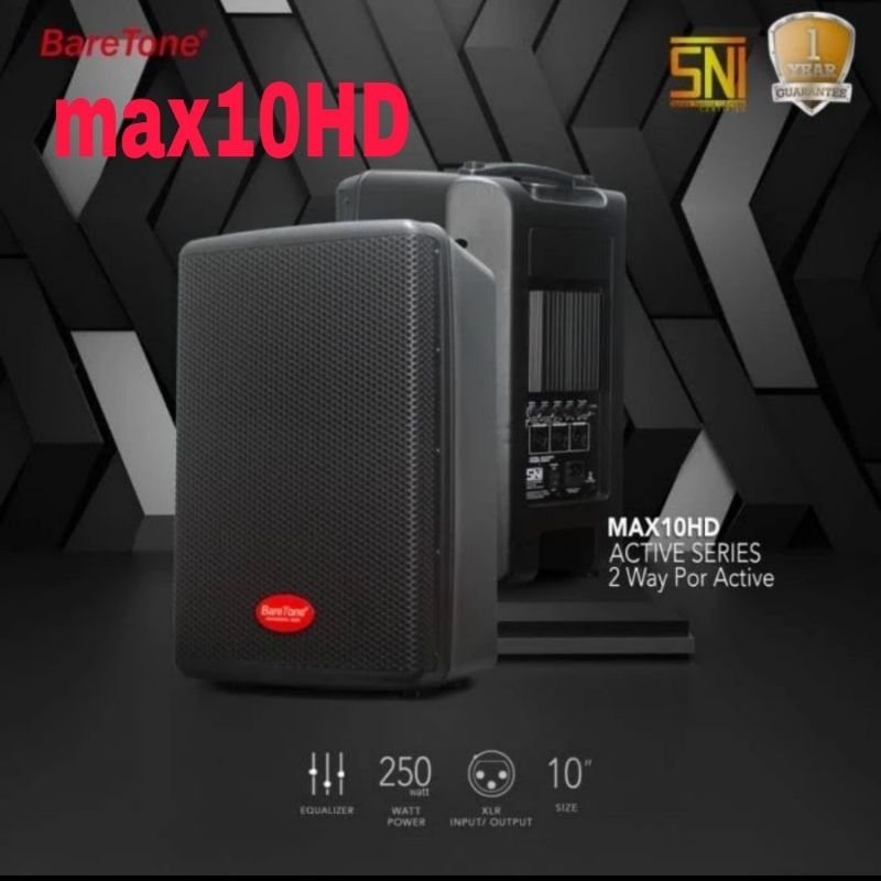 Jual Speaker Aktif Baretone Max Hd Original Inch Baretone Max Hd